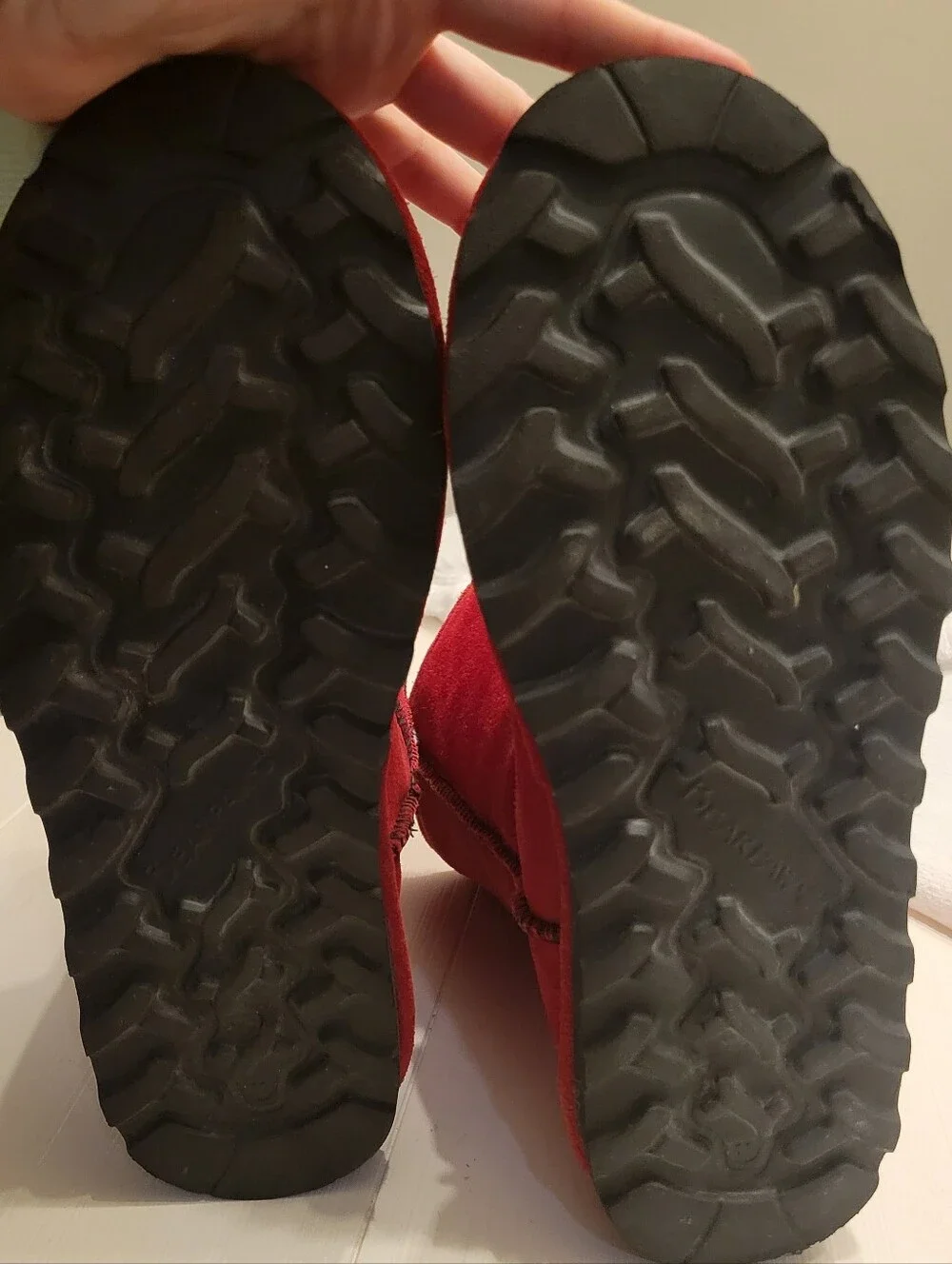 BEARPAW ELLE Women's Boots Red Size 11